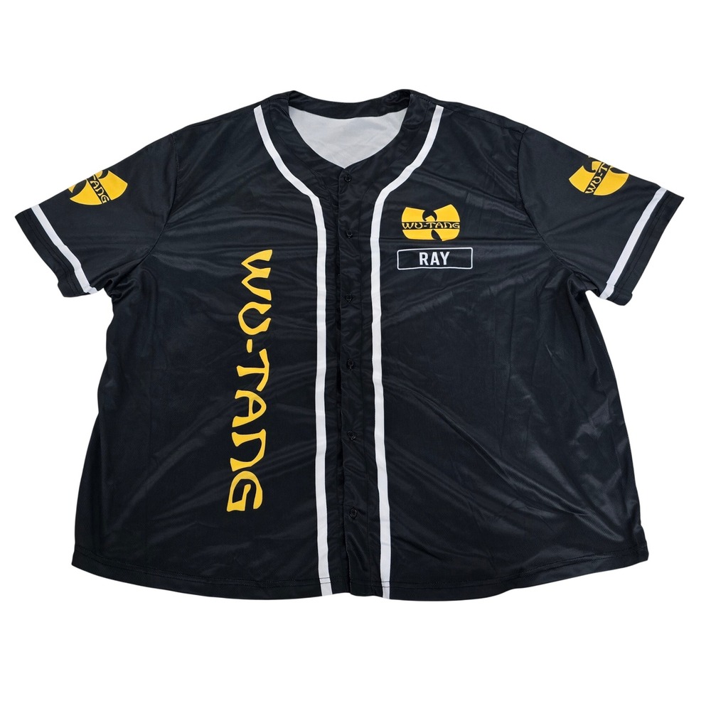 Black and Yellow Baseball Jersey - Ray